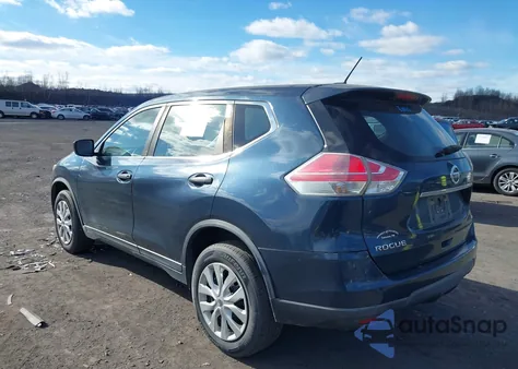 2016 Nissan Rogue S/Sl/Sv из США, поврежденный, VIN KNMAT2MV6GP665418